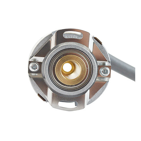 2500 Ppr 4 Poles Servo Rotary Encoder Diameter 40mm ABZUVW Phase Hollow Shaft / Taper Shaft
