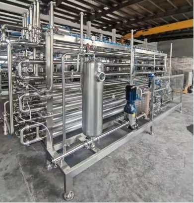 Automatic UHT Sterilizer Machine For Juice / Fresh Milk