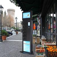 Estación de carga negra del teléfono celular, Almacenes digitales públicos de la estación de carga del teléfono móvil 6