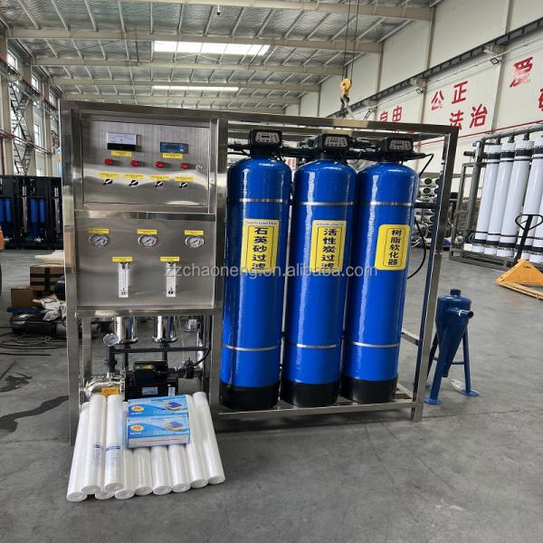 Reverse Osmosis Membrane Separation Remove Dissolved Salts Ro System Automatic Water Purification Plant for Commercial