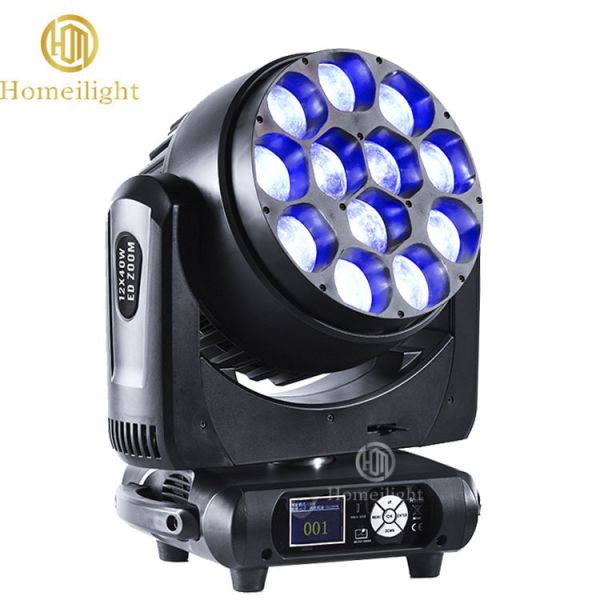 2024 Nova Chegada 12*40W Zoom Lights Pixel Beam Moving Head With Zoom Moving Head Iluminação