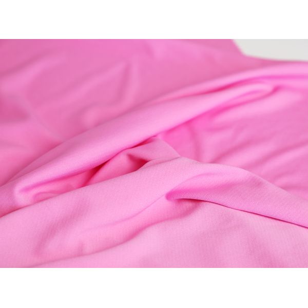 Футболка одиночная вяжет равнину хлопко-бумажной ткани 100gsm розовую