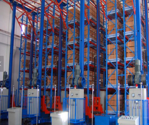 Efficient Intelligent ASRS Racking System Heavy Duty Warehouse Rack Low Labor