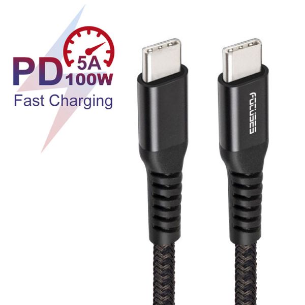 High Speed 2m 5A Type C Cable For Mobile Phone