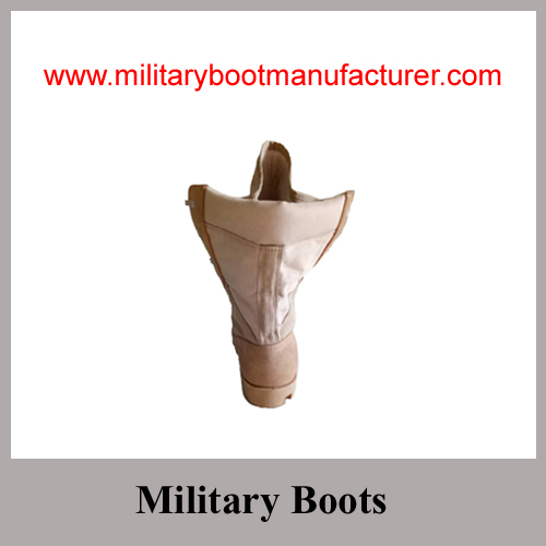 Wholesale China Made Full Grain Cow Suede Military Desert DMS Boot