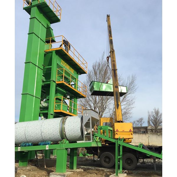 Customized Stationary Asphalt Mixing Plant Road Construction Equipment