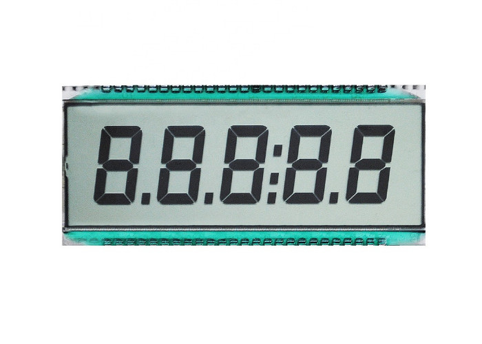 Monochrome Lcd делит на сегменты модуль дисплея дисплея HTN LCD с белым СИД освещает контржурным светом