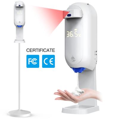 Du plus L5 distributeur automatique de savon de contact non avec la température mesurant 1100ml