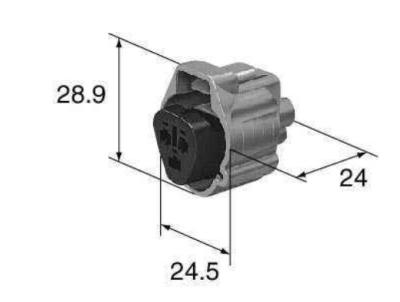 TPA Sumitomo 3 Pin Connector 6189-0179 Infocommunications Environment