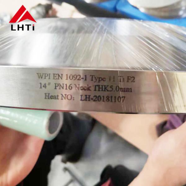 Classifique ANSI B16.5 da flange do pescoço da solda do RF da flange cega de 2 titânios