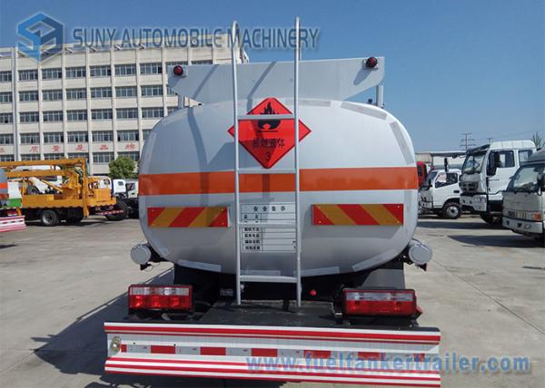 Oil Tanker Truck / Liquid Nitrogen Tanker Truck With Air Braking System
