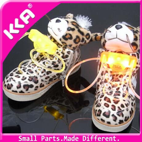 Practical ABS Shoe Making Accessories Plastic Shoelaces Anti Abrasion