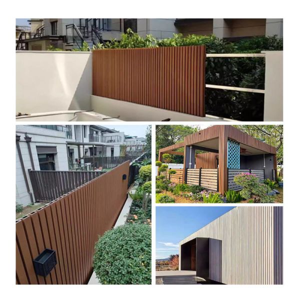 Waterproof Exterior Siding Panels WPC Wall Panels for Outdoor Use Decorative Exterior Wood Wpc Wall Cladding