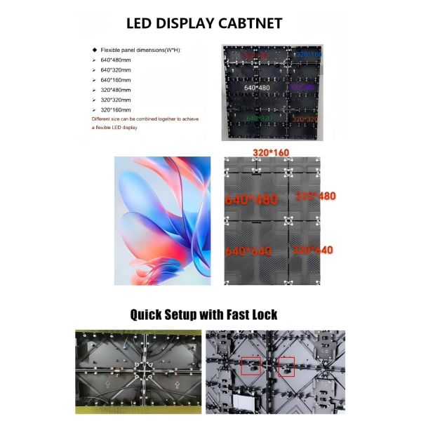 P1.25 Indoor Led Screen Small Pixel LED Display Screen