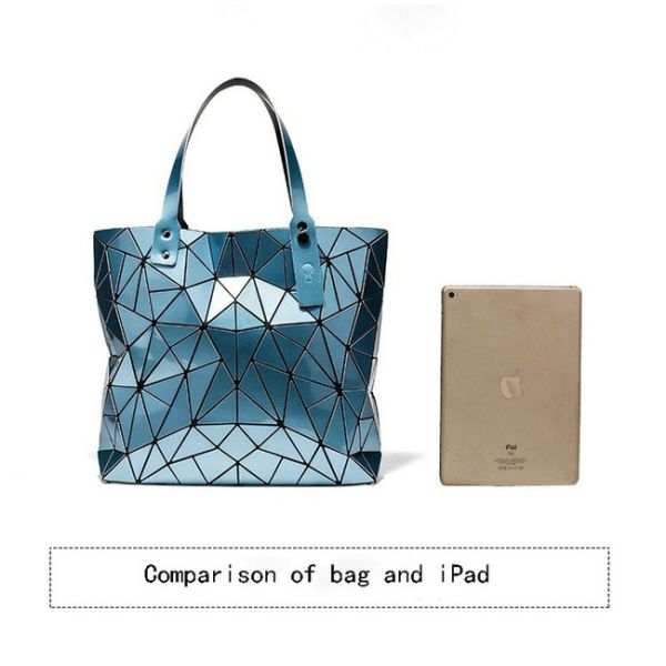 Geometric Tote Bag Crossbody Handbag Top Handle Shopping Bag Wallet Waist Pack