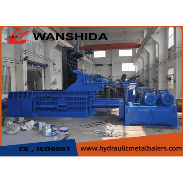 22 KW Hydraulic Steel Press Balers With PLC Semi-automatic Control For Metal Recycling