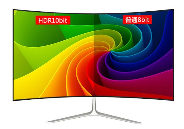 Frameless Curved Gaming Computer Monitor , FHD Curved LED Desktop Monitor