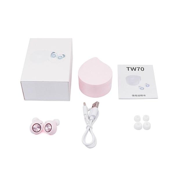 SBC AAC 123db TWS True Wireless Bluetooth Earbuds With Charging Case