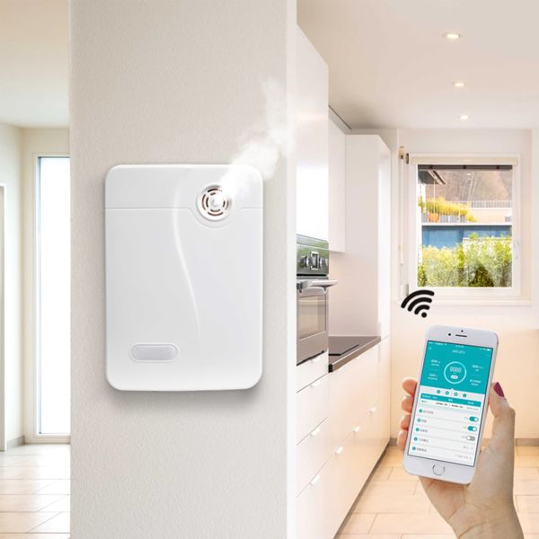 Plastic Aromatherapy Aroma Diffuser Machines with Auto Shut-Off and Less Than 35 DB Noise Level