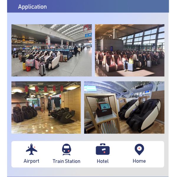 SL Double 3d Zero Gravity Music Massage Chair ROHS SAA  20Min