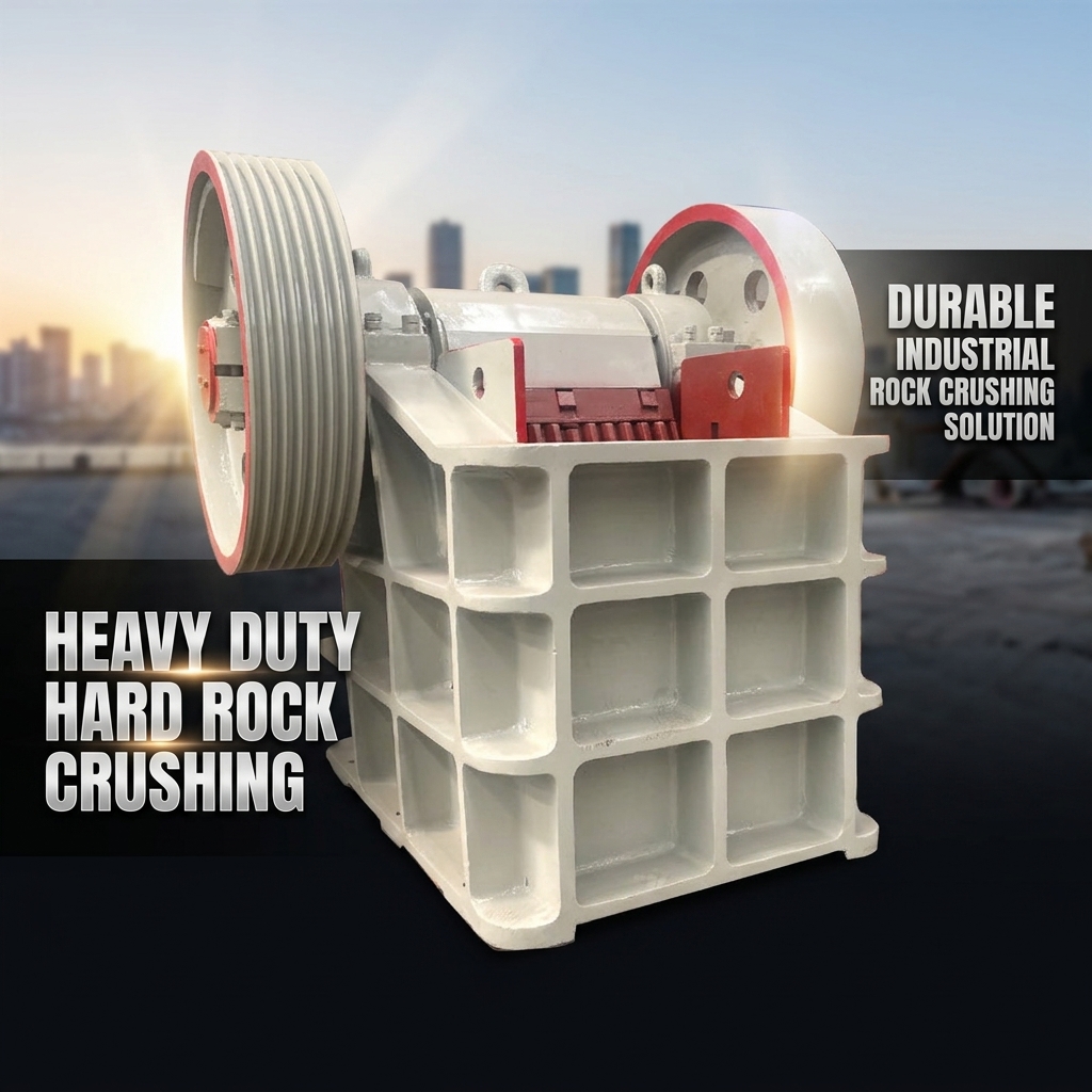 Hard Rock Trio Jaw Crusher Machine For Sale Customisable With Diesel Engine