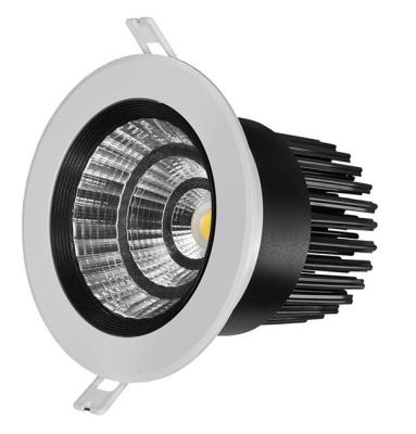 O teto circular Downlights do diodo emissor de luz do motorista de Lifud, diodo emissor de luz Recessed Downlights