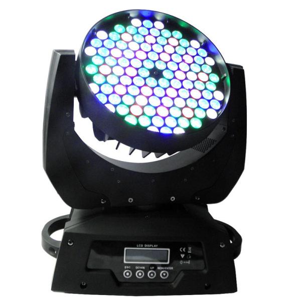 108x3w RGBW Moving Head Stage Lights 108 LED Zoom Wash Moving Head For Club Light