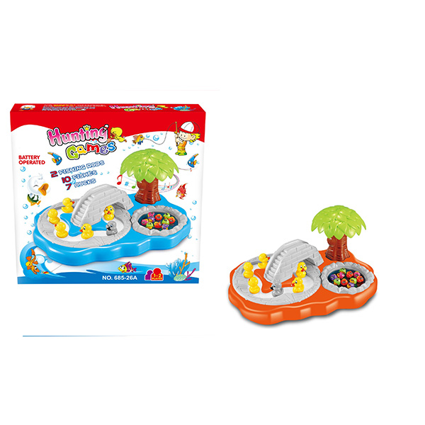Electric Fishing Game 3 Years Children's Play Toys 42 Pcs Music Light