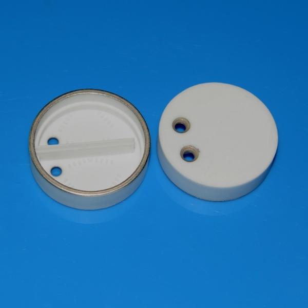 Industrial Ceramic Housing Irregular Shape Non Corrosion  Stable Molecular Structure