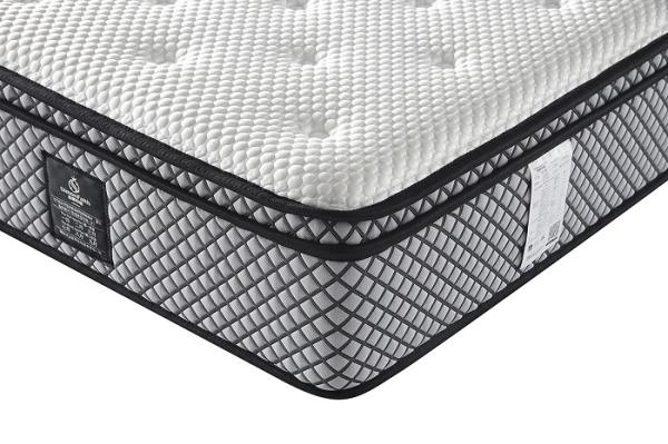 Mini Coils Pocket Spring Mattress Dual Spring Ice Silk Cooling Mattress