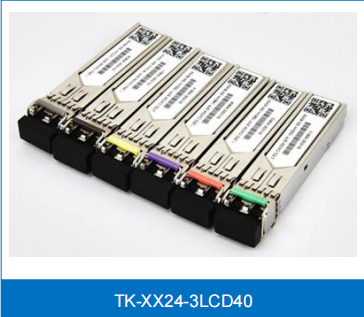 1.25Gbps CWDM SFP Optical Transceiver | High Quality 40km Reach TK-XX24-3LCD40
