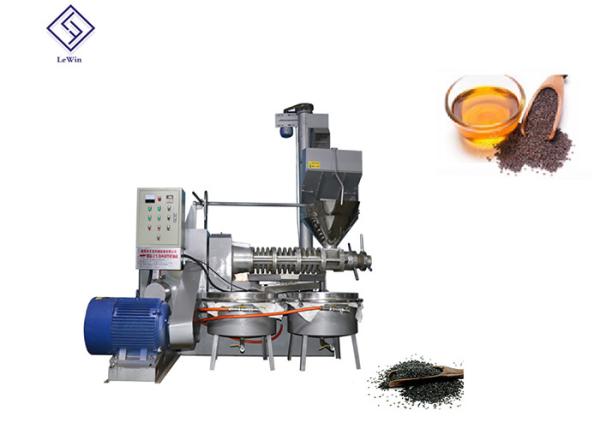 máquina fria 120 da imprensa de óleo do amendoim do extrator do óleo da imprensa da tensão 380v - capacidade 160kg/H