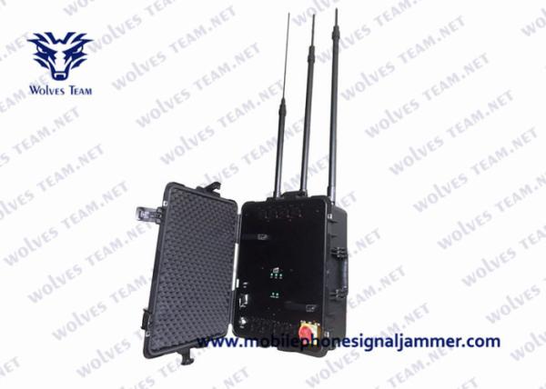 12 Bands Durable Waterproof Outdoor Jammer High Power GSM 3G 4G Cell Phone Signal Jammer