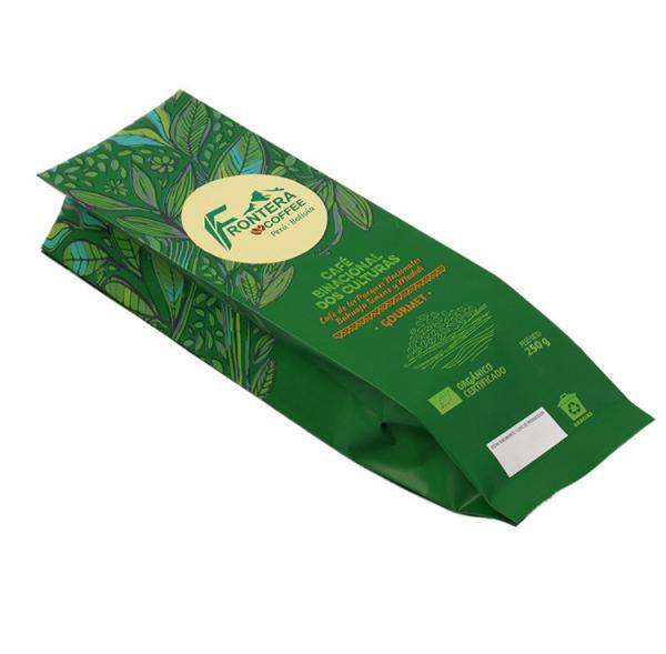 Matte Square Aluminium Packaging Pouch , 250g 500g 1kg Mylar k Bags