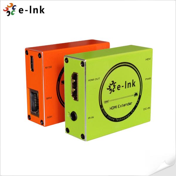 Mini HDMI Over CAT5/CAT6 Extender with IR - 165ft (50m) 1080p@60Hz