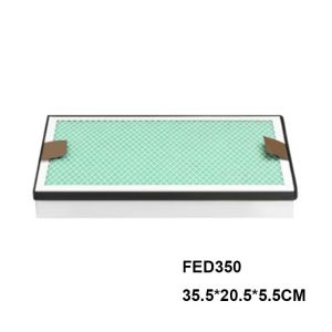 KNOKOO Medium Active Carbon Filter 355*205*55 MM for FED350 Fume Extractor with Micron Filtration