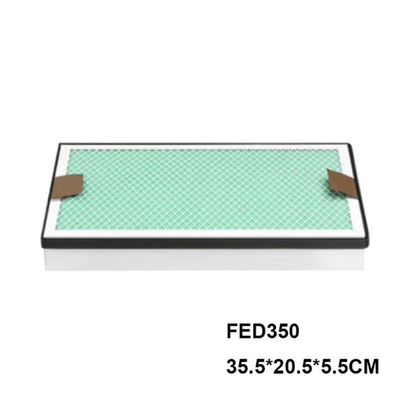 KNOKOO Medium Active Carbon Filter 355*205*55 MM for FED350 Fume Extractor with Micron Filtration