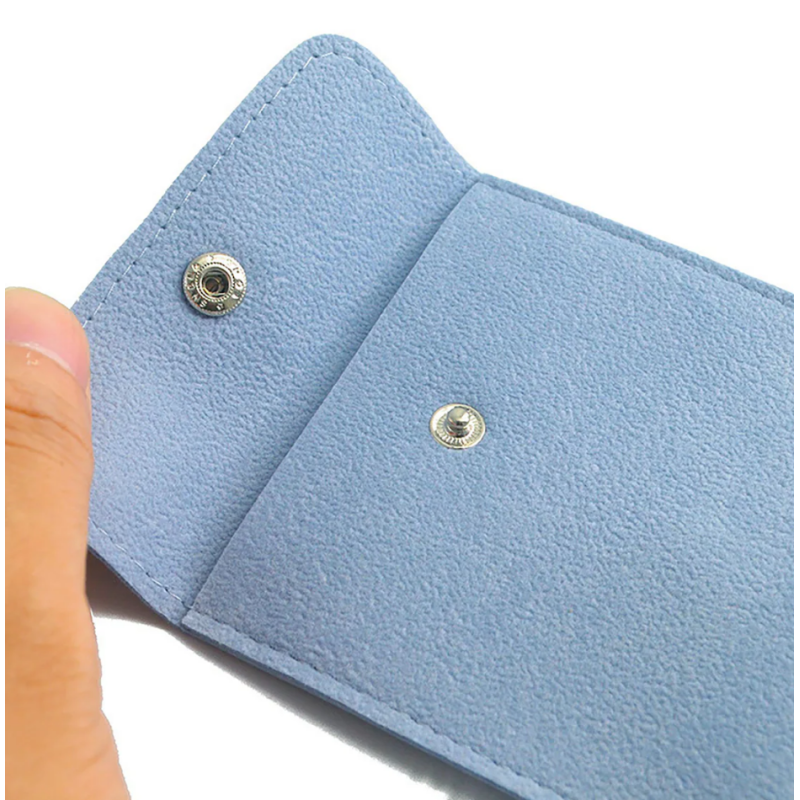 Microfiber Suede Jewelry Bags Pouch Velvet Velvet Envelope Bag For Earring Necklace Bracelet Ring