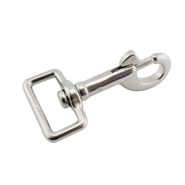 factory direct supply bag parts and accessories stainless steel snap hook swivel for pets and handbag