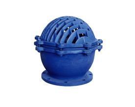 Water Pump 4 Flanged Foot Valve Cast Iron With NBR Sealing Ring DN50 to DN800