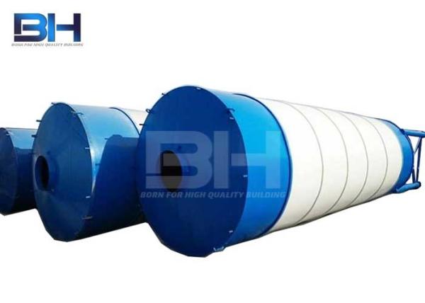 Moisture Proof Cement Storage Silo / Tank Various Capacity Optional