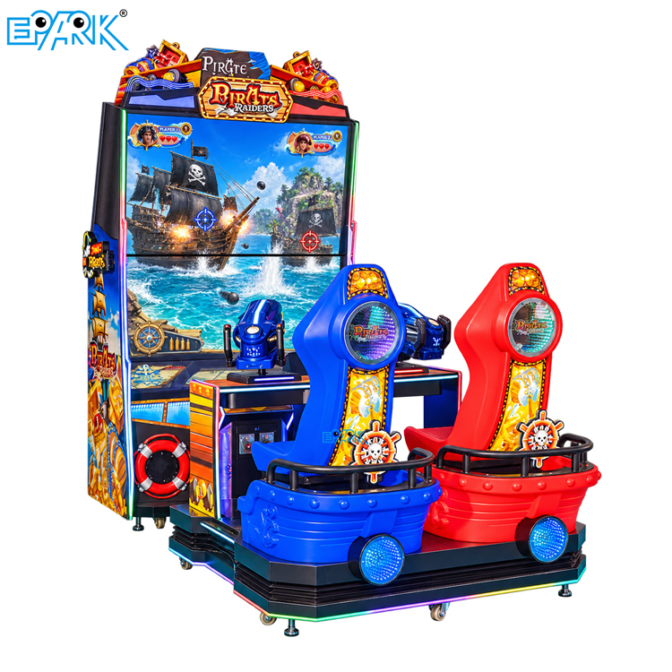 Two Player Arcade Game Machine for Entertainment Centers