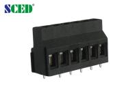 Lance o preto do bloco terminal de parafuso do PWB de 5.08mm, 2P - 24P 300V 10A