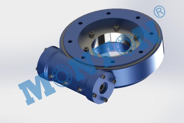 42CrMo / 50Mn Material Worm Gear Slew Drive Slewing Bearings For Mobile Cranes
