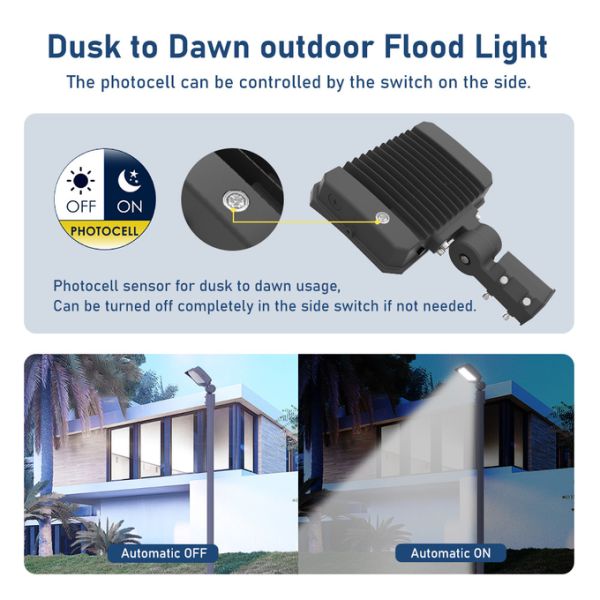 IP65 коммерческие наружные светофоры 145lm/W 5 лет гарантия