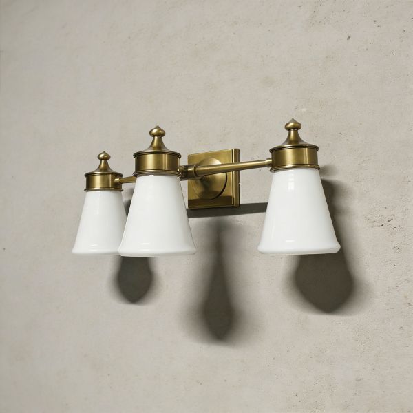 Copper Material Wall Lamp with 2700K Warm White Light and 30000 Hours Lifespan