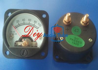 45mm DC 100mA Voltmeter Panel Meter Rhos Approved For Vintage 2A3 300B Amps