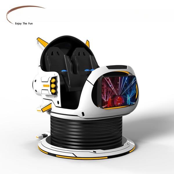 Double Players 9d Virtual Cinema Coin Operated Panda VR Simulator