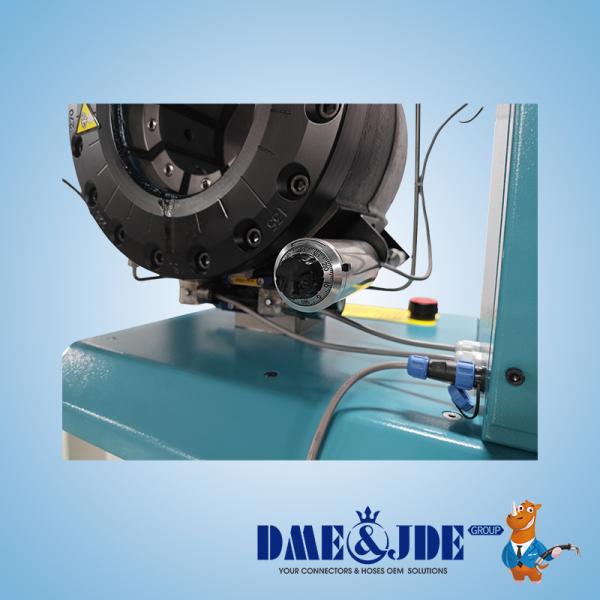 32 Pro Industrial Hydraulic Hose Crimping Machine 12 L/Min Hydraulic Hose Assembly Machine