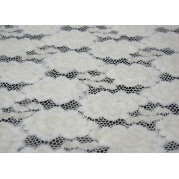 Jacquard Brushed Lace Anti-Static Fabric With 140cm Width SGS CY-LQ0041